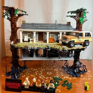 LEGO Stranger Things - The Upside Down Retired Set # 75810 - Gently Used